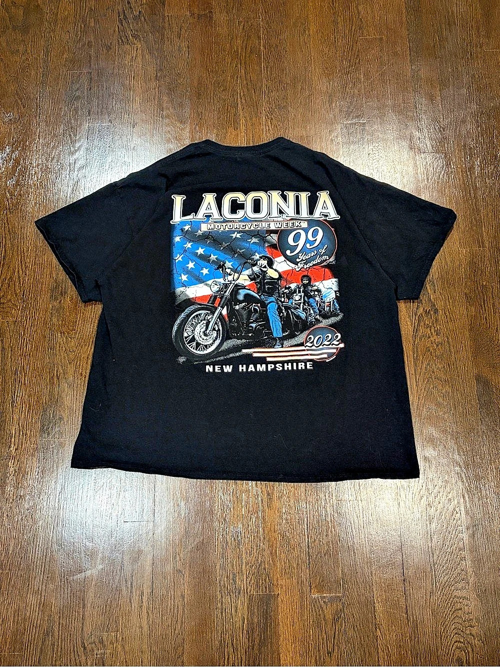 Graphic Motorcycle Rally Tee XL